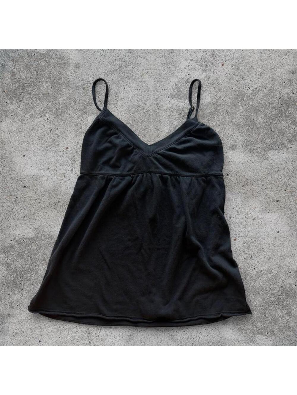 Brandy Melville black babydoll tank